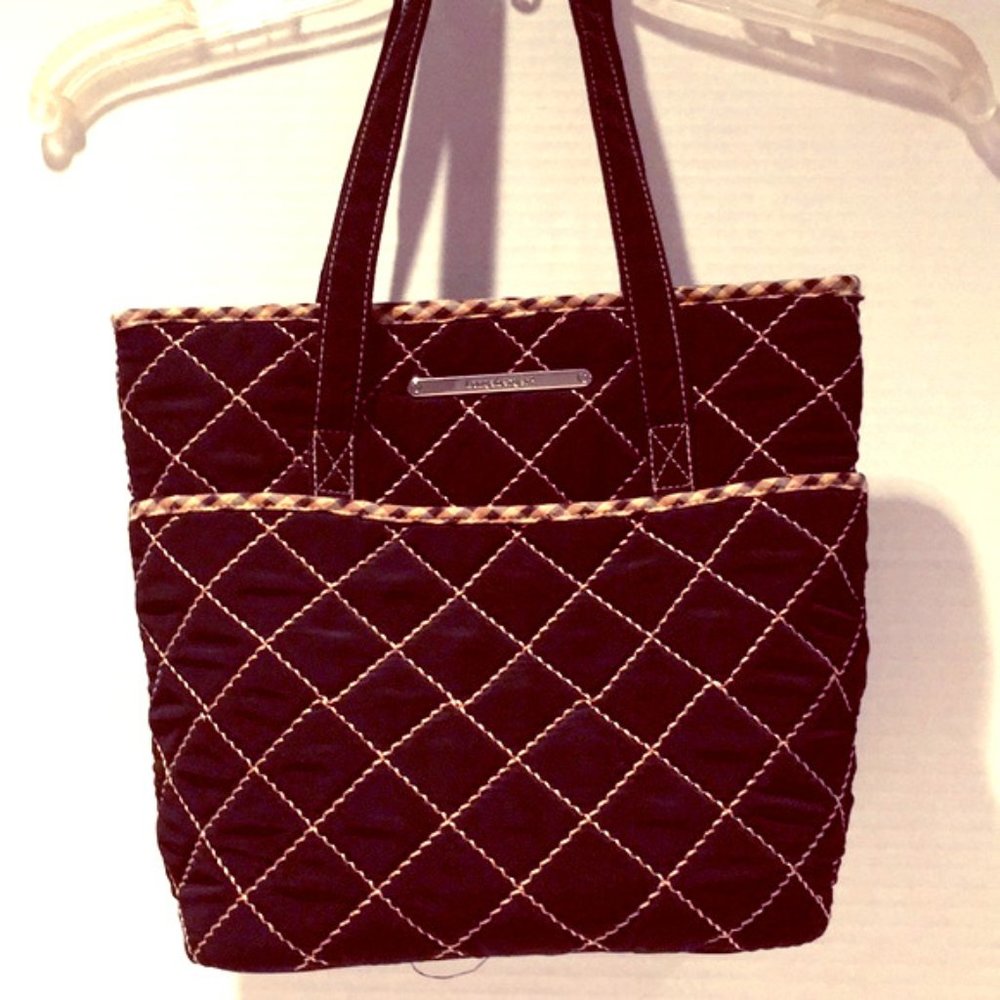 💜🤍💜 Three Time  Host Pick💜🤍💜Longaberger Small Quilted Tote Bag
